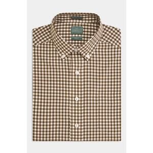 NEW GENTEAL men's holden performance sport shirt in mocha